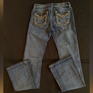 Miss Me Bootcut Jeans Girls 14